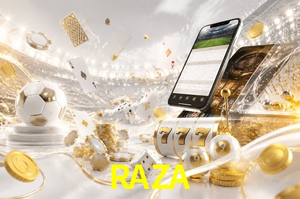 Interfaz de casa de apuestas RAZA con mercados de partidos en vivo